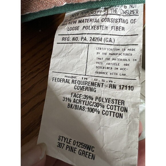 Anne Mortimer Christmas Cat Boat Nutcracker Tapestry Pillow 17x17 USA Vintage - Picture 7 of 8